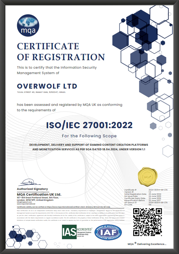 ISO 27001: Achievement Unlocked